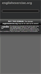 Mobile Screenshot of englishexercise.org